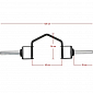 ATX LINE; Speciáalní osa Hammer Bar 120cm