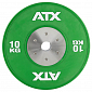 ATX; Kotouč HQ Rubber Plates 10kg, zelený