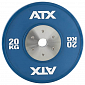 ATX; Kotouč HQ Rubber Plates 20kg, modrý