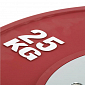 ATX; Kotouč HQ Rubber Plates 25kg, červený