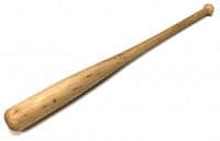 Baseball pálka dřevěná 26 palců - 66 cm