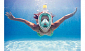 Potápěcí celoobličejová maska se šnorchlem FREEBREATH/go pro držák - Velikost S/M