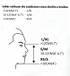 Potápěcí celoobličejová maska/brýle se šnorchlem SEDCO Silicon - Velikost L/XL