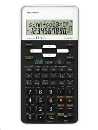 SHARP kalkulačka - EL531THBWH - bílá - blister