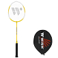 Badmintonová raketa WISH Alumtec 215 žlutá