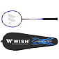 Badmintonová raketa WISH Fusiontec 973 modro-černá