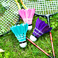 Badmintonové míčky z peří NILS NBL6213 multicolor 3 ks
