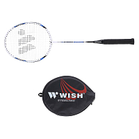 Badmintonová raketa WISH Steeltec 9, modrá