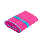 Ručník z mikrovlákna NILS Camp NCR11 růžový/modrý