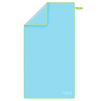 Ručník z mikrovlákna NILS NCR12 modrá/zelená