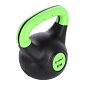 Kompozitový kettlebell HMS KPC06 Vin-Bell 6 kg zelený