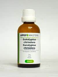 100% EO LOYLY MASTERS Eukalyptus citriodora (50ml)
