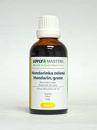 100% EO LOYLY MASTERS Mandarinka zelená (50ml)