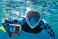 Potápěčské brýle se šnorchlem FREEBREATH - Velikost L/XL