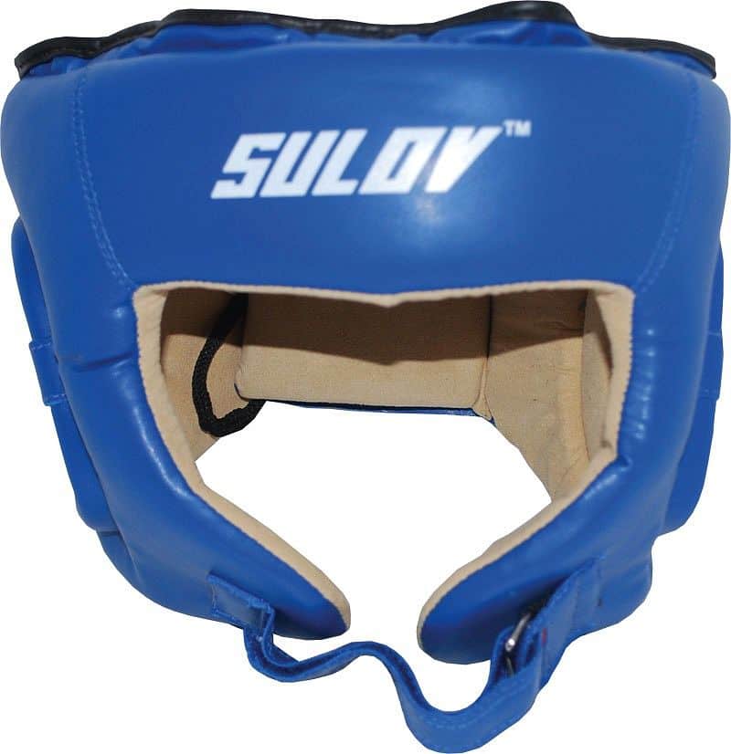 Chránič hlavy otevřený SULOV® DX, modrý Box velikost: M