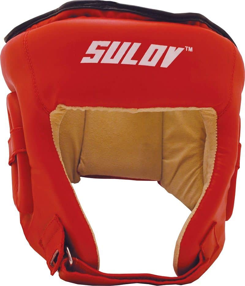 Chránič hlavy otevřený SULOV® DX, červený Box velikost: L