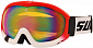 Brýle sjezdové SULOV® FREE, dvojsklo, červené
