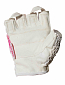 Fitness rukavice LIFEFIT® KNIT, růžovo-bílé