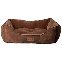 Pelech Scruffs Chester Box Bed čokoládový M 60x50cm