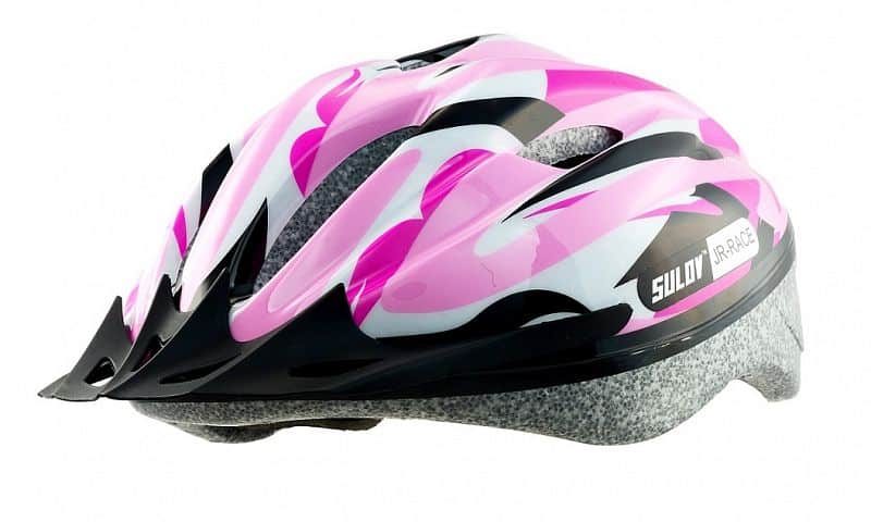 Dětská cyklo helma SULOV® JR-RACE-G, růžová Helma velikost: S