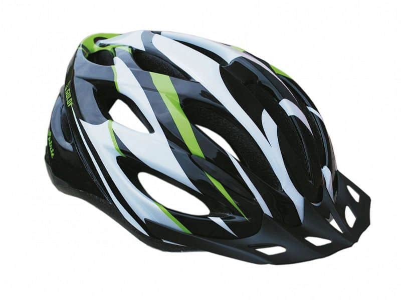 Cyklo helma SULOV SPIRIT, černo-zelená Helma velikost: L
