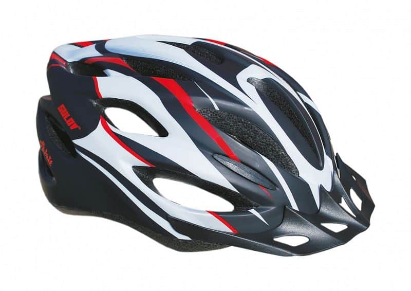 Cyklo helma SULOV® SPIRIT, černo-červená polomat Helma velikost: L