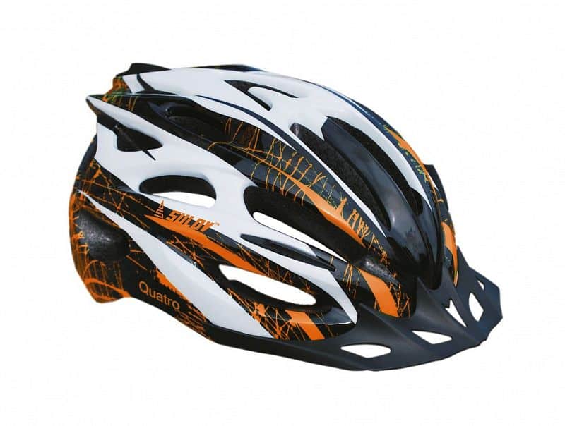 Cyklo helma SULOV QUATRO, černo-oranžová Helma velikost: L