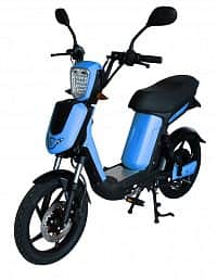 Elektrický motocykl RACCEWAY E-BABETA , modrý-matný