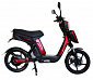 Elektrický motocykl RACCEWAY E-BABETA, vínový-metalíza