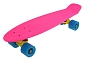 Penny board 22" SULOV® NEON SPEEDWAY růžovo-modrý