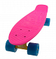 Penny board 22" SULOV® NEON SPEEDWAY růžovo-modrý