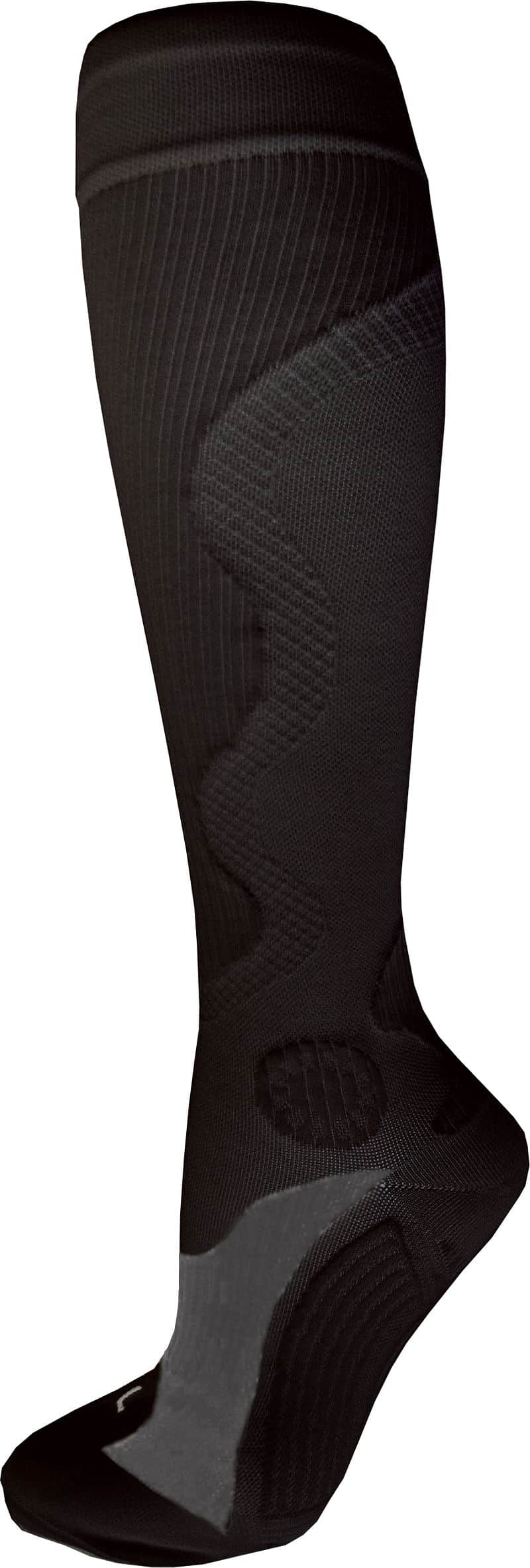 Kompresní sportovní ponožky WAVE, černé Bota velikost: L