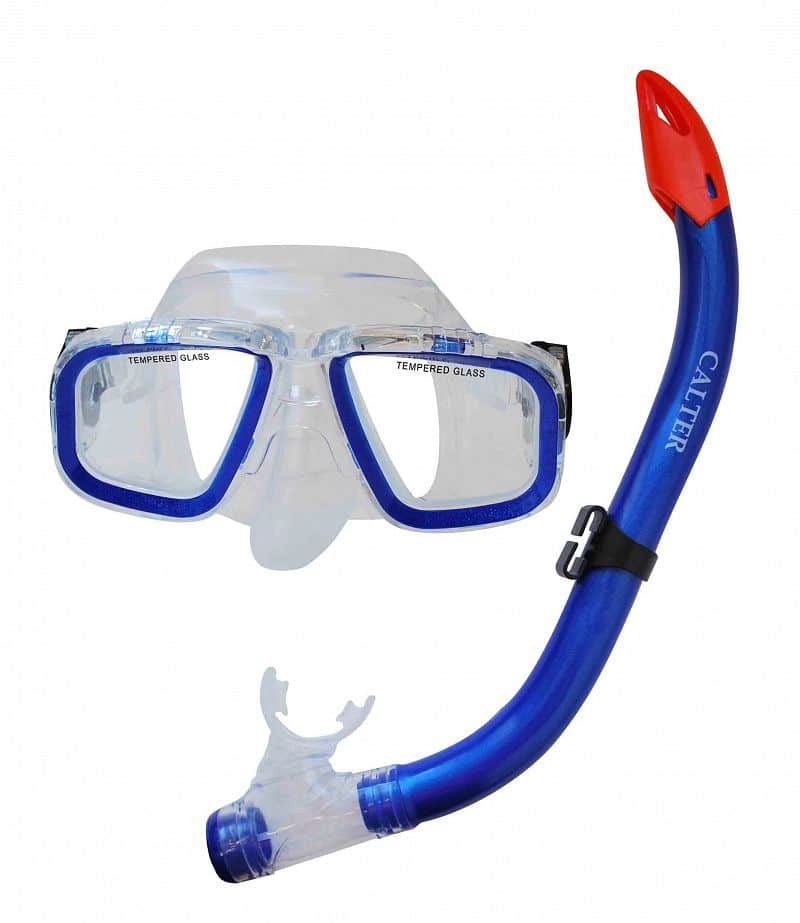 Potápěčský set CALTER JUNIOR S9301+M229 P+S, modrý