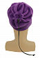 Multifunkční šátek 2v1 Fleece, fialový