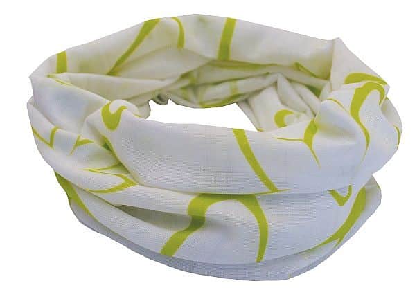 Sulov Sportovní šátek bílo zelený