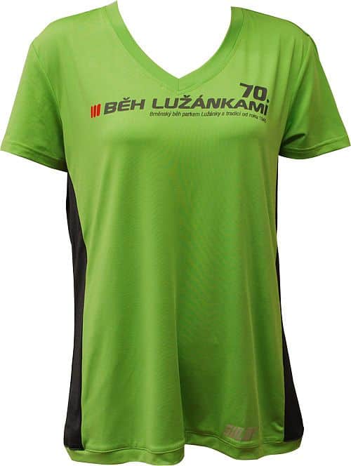 Dámské běžecké triko SULOV RUNFIT, zelené Velikost: L Oblečení velikost: XXL