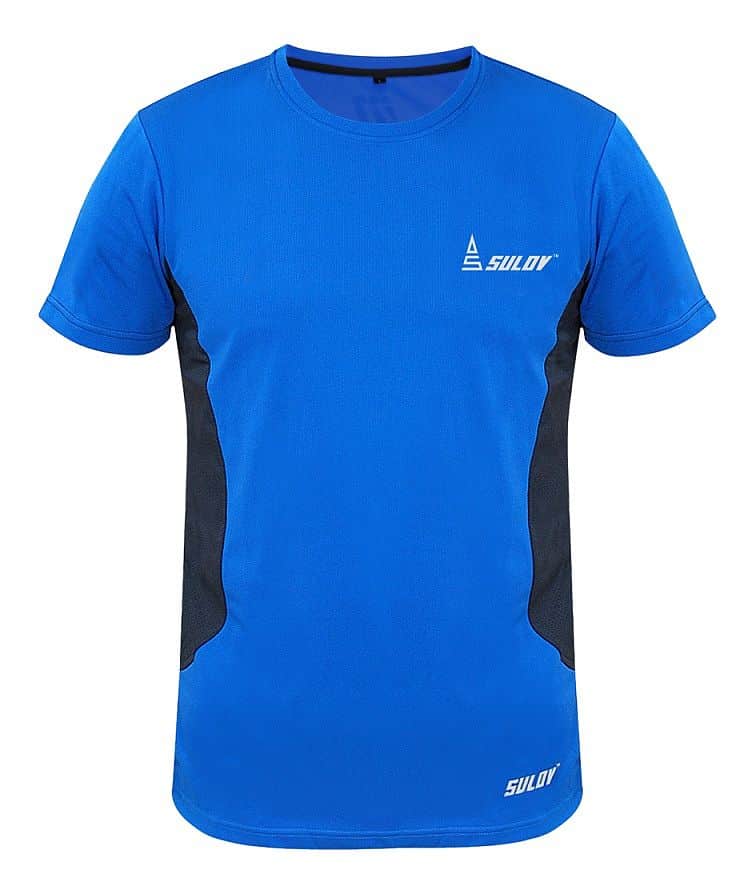 Pánské běžecké triko SULOV® RUNFIT, modré Oblečení velikost: XL