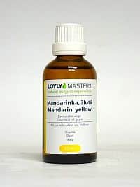 100% EO LOYLY MASTERS Mandarinka žlutá (50ml)