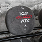 Profesionální medicinbal Wall Ball ATX LINE, KEVLAR 10 kg