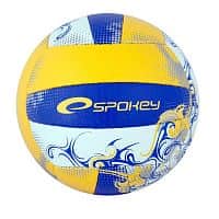 Spokey EOS Volejbalový míč žlutý vel.5 ručně šitý