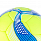 Spokey COSMIC Fotbalový míč ze 100% PU limetkovo-modrý vel.5