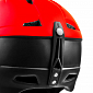 Spokey JASPER lyžařská přilba s čelním sklem, černo-červená, vel. L/XL