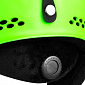 Spokey APEX lyžařská přilba černo-zelená, vel. S/M