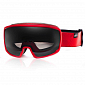 Spokey GRAYS lyžařské brýle černo-červené