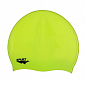 Silikonová čepice SPURT SE23 s plastickým vzorem, zelená