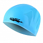 Silikonová čepice SPURT SE25 s plastickým vzorem, modrá