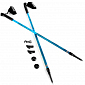 Spokey MEADOW Hole Nordic Walking 2-dílné, systém anti-shock, modrá