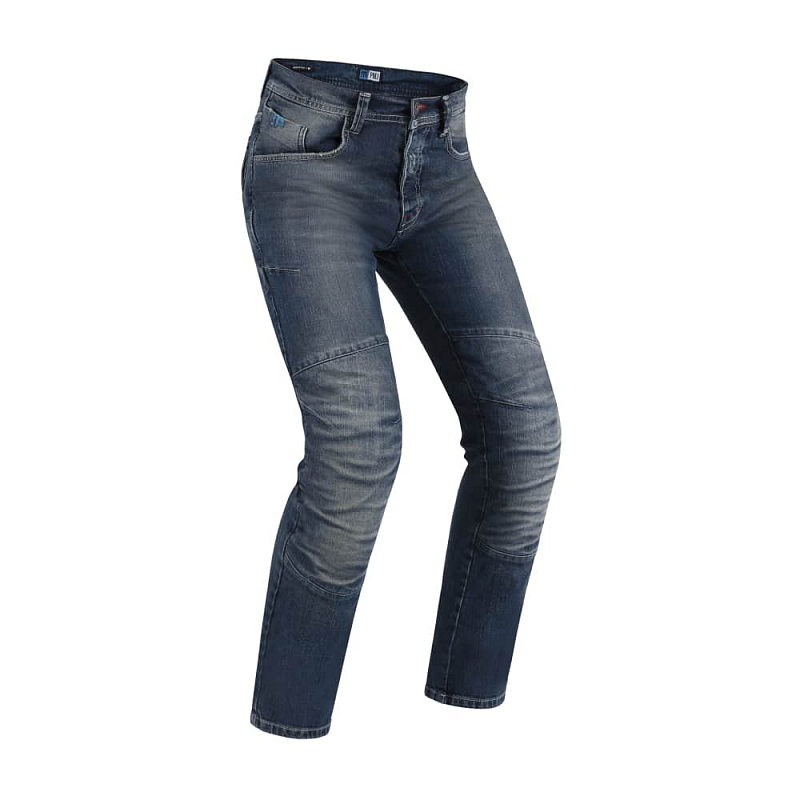 Pánské moto jeansy PMJ Vegas CE Barva modrá, Velikost 44
