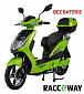 Elektrický motocykl RACCEWAY E-FICHTL, sv.zelený-metalický - BEZ BATERIE