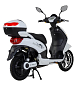 Elektrický motocykl RACCEWAY E-MOPED, bílý-lesklý - BEZ BATERIE